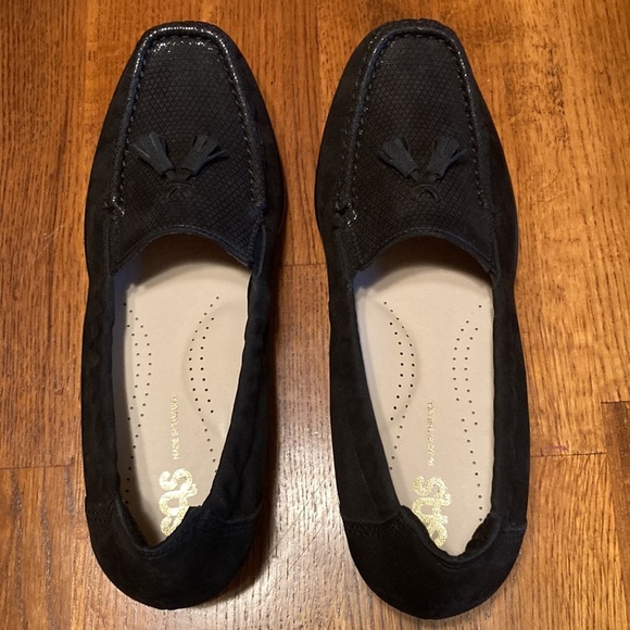 🌸NIB SAS Hope Womens Made in USA Leather Suede Loafer - size 7 Med - Picture 5 of 15